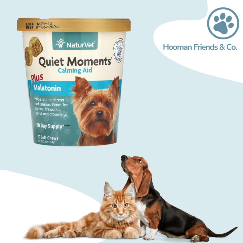 Hooman Friends & Co NaturVet, Quiet Moments, Calming Aid Plus