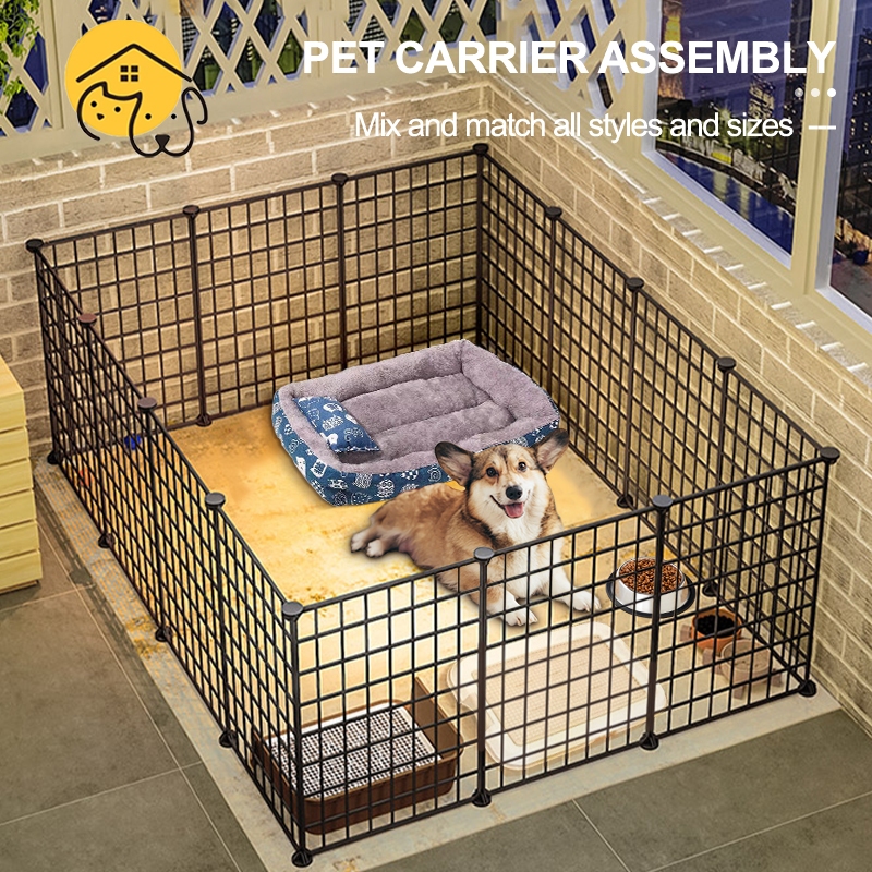 Dog Fence 35*35CM DIY Pet Fence Dog Cage Puppy Cat Rabbit Fence For Dog