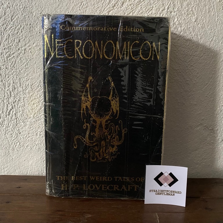 NECRONOMICON by H. P. Lovecraft Paperback RARE Shopee Philippines