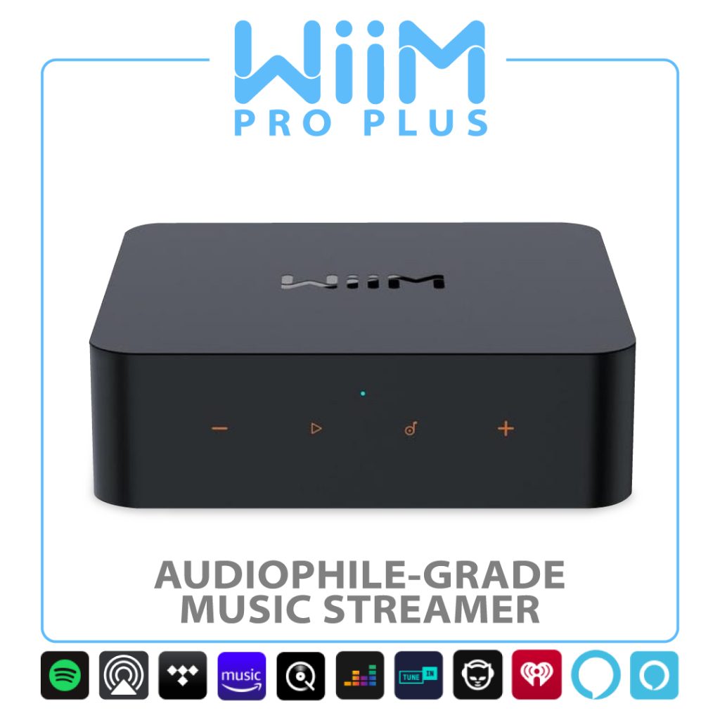 WiiM PRO PLUS AudiophileGrade Wireless HiRes Streaming Audio Player