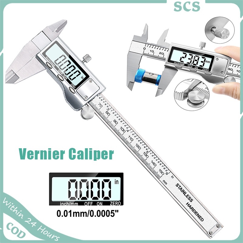 Stainless Steel Electronic Digital Display Vernier Caliper High ...