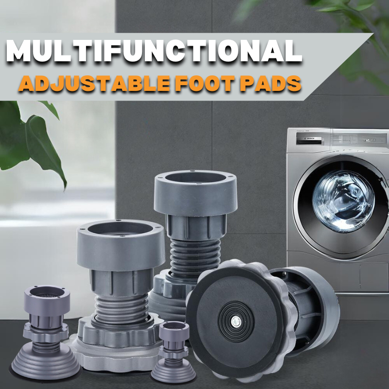 4 Washing Machine Foot Pads That Can Adjust Height AntiVibration Non