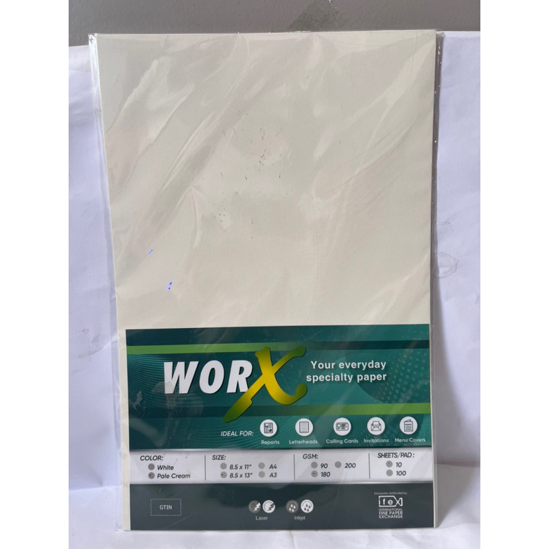 Worx vellum board 10sheet per pack Shopee Philippines