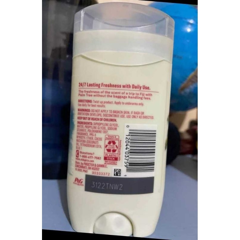 Old Spice FIJI Blue Stick Deodorant FOR MEN Aluminum 3oz/85g | Shopee ...