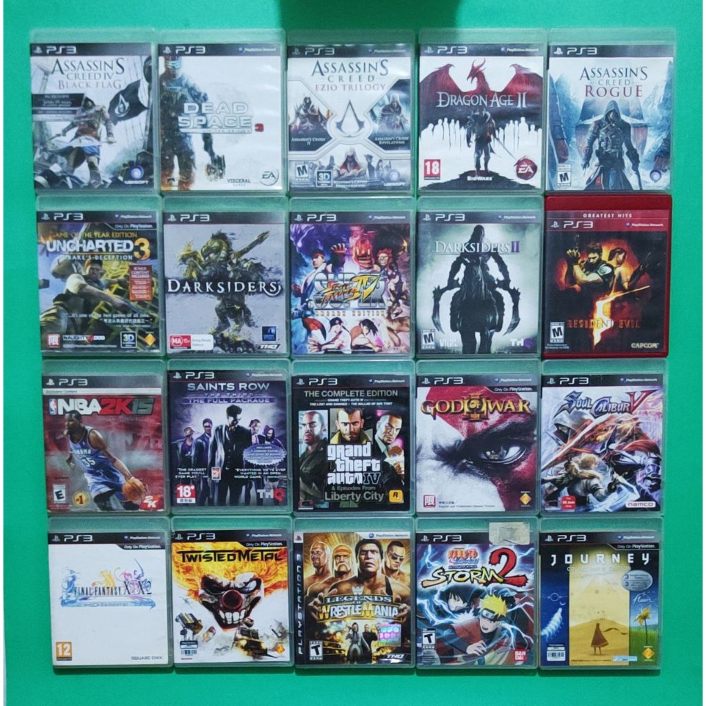 PS3 Games - Action Adventure Versus Fighting Genre Playstation 3 Game |  Shopee Philippines