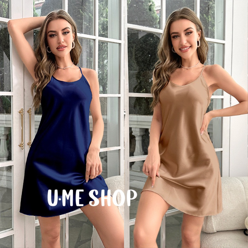 Camisole Dress Sexy Lingerie For Sex Slip Dress Home Pajamas Backless