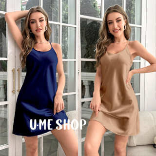 Women Long Cami Slip Dress Camisole Under Dress Liner Nightgown Sleepwear