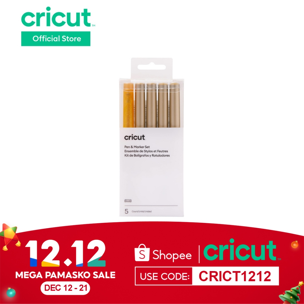 Cricut Multi Pen Set Gold Shopee Philippines