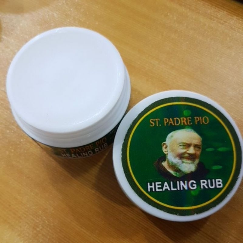 Padre Pio Healing Rub Ointment 10grams | Shopee Philippines