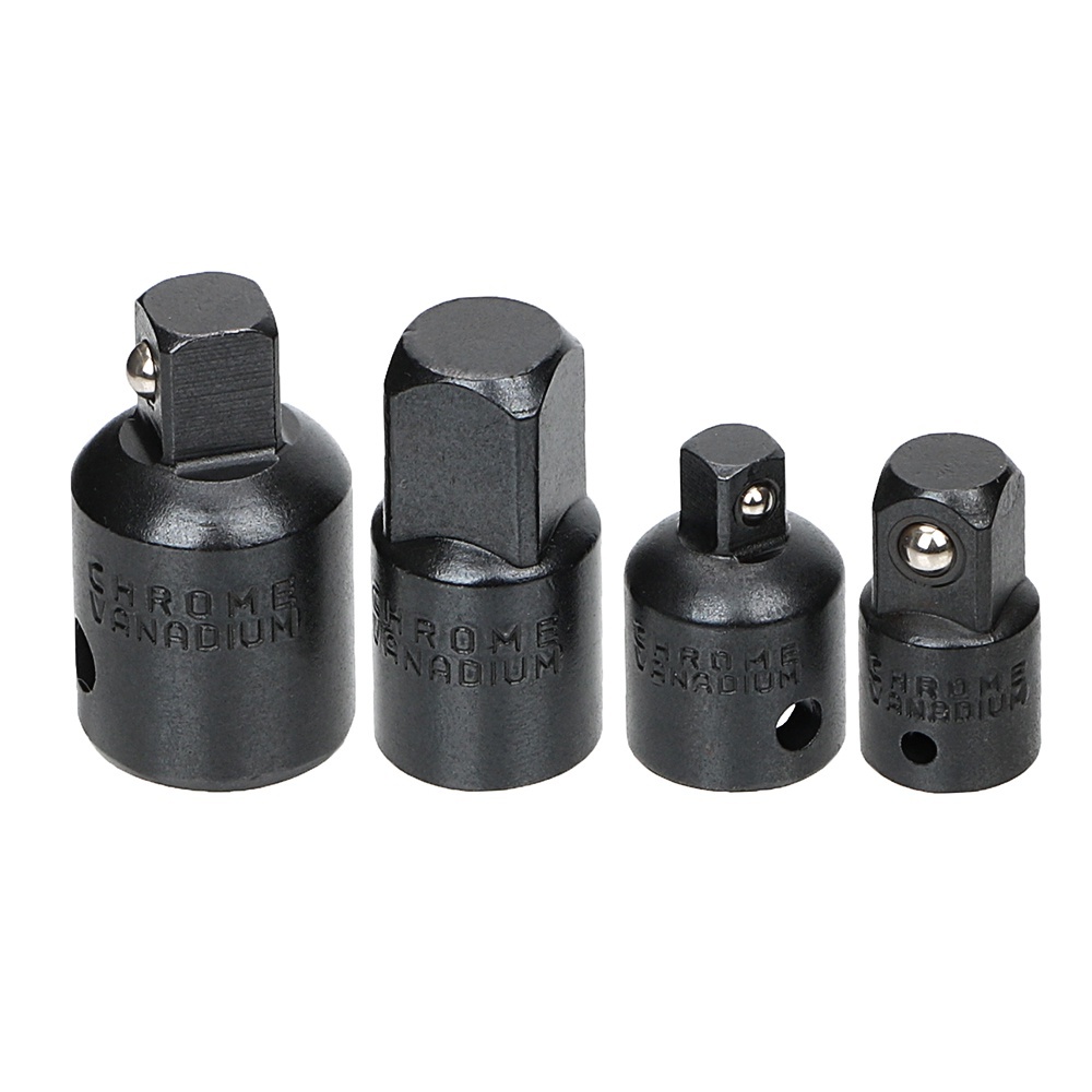 4pcs Socket Adapters 1/4 3/8 1/2 Drive adapter Socket converter square ...