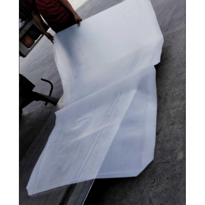 plastic sheet matting pwedeng gawing azolla pond, growout fish pond