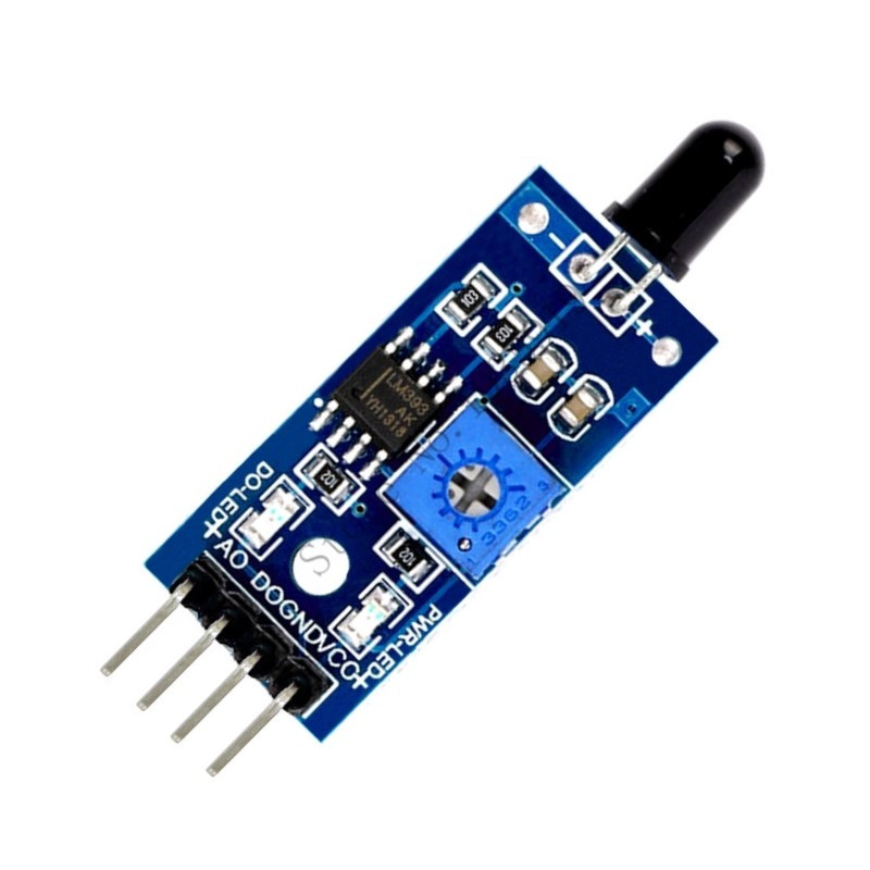 IR Flame Sensor Module Ignition Source Fire Detection Module Detects ...