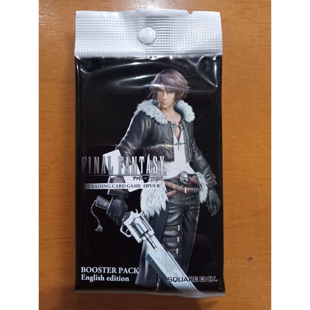 FF Final Fantasy Opus II (OP2) Booster Pack Trading Card Game TCG English |  Shopee Philippines