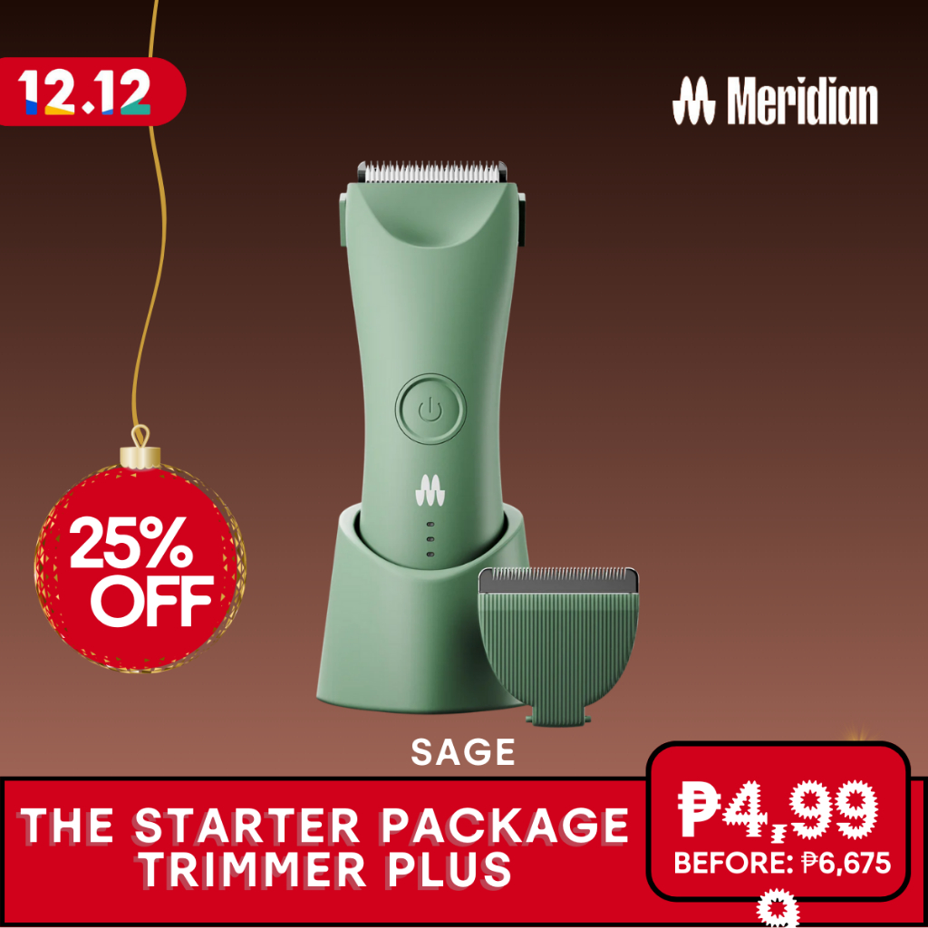 The Starter Package Trimmer Plus by Meridian + Replacement Blade