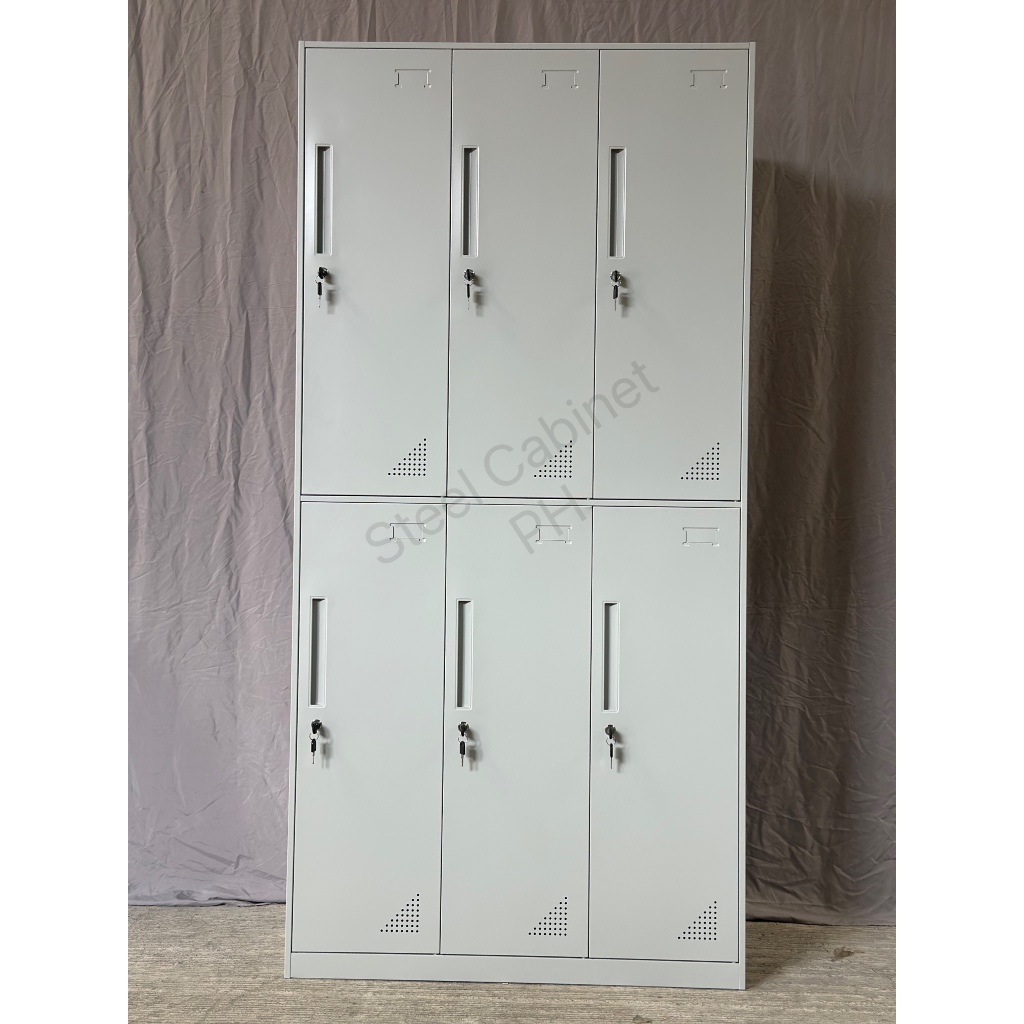 QACE steel locker 4,6,9,12,15,18 doors light grey color(NOT ASSEMBLED ...