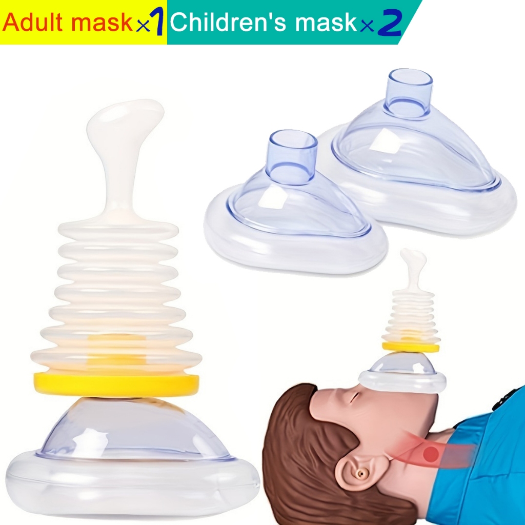 Choking Emergency Device Portable Asphyxia Rescue Device Lung Capacity