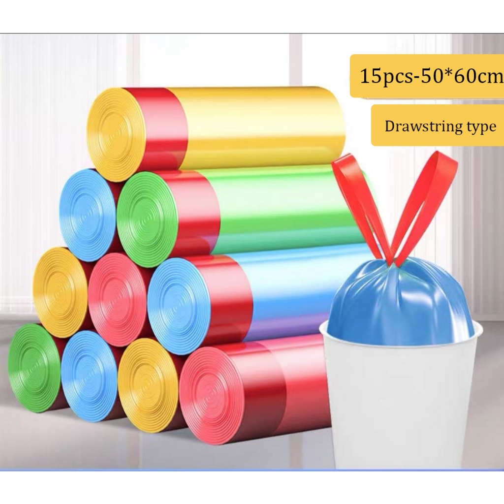 30 Pcs Super Thick Standable Self-Adhesive Trash Bags - 10x7 Inch Car Garbage Bags For Auto, Kitchen, Office (Dog Pattern)