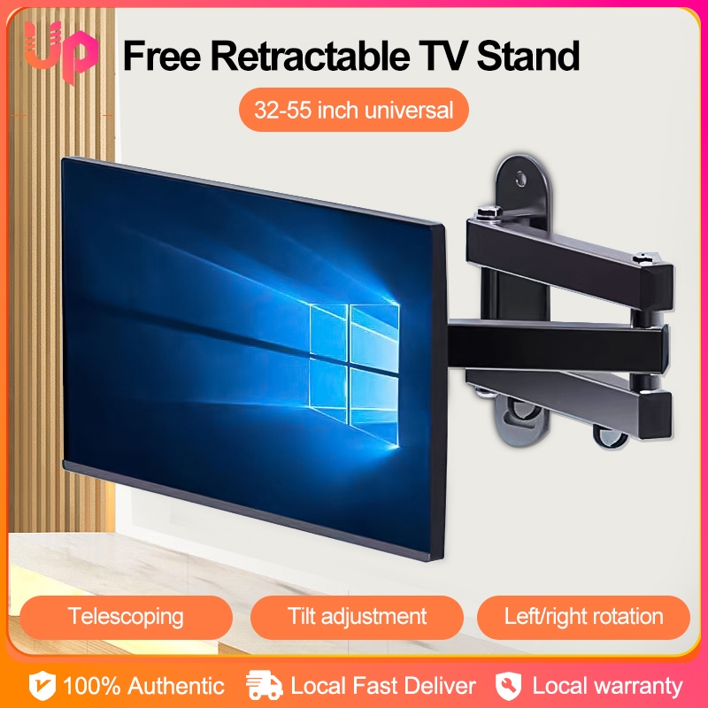 1455 Inch Retractable TV Stand Wall Bracket Wall Mount Stand