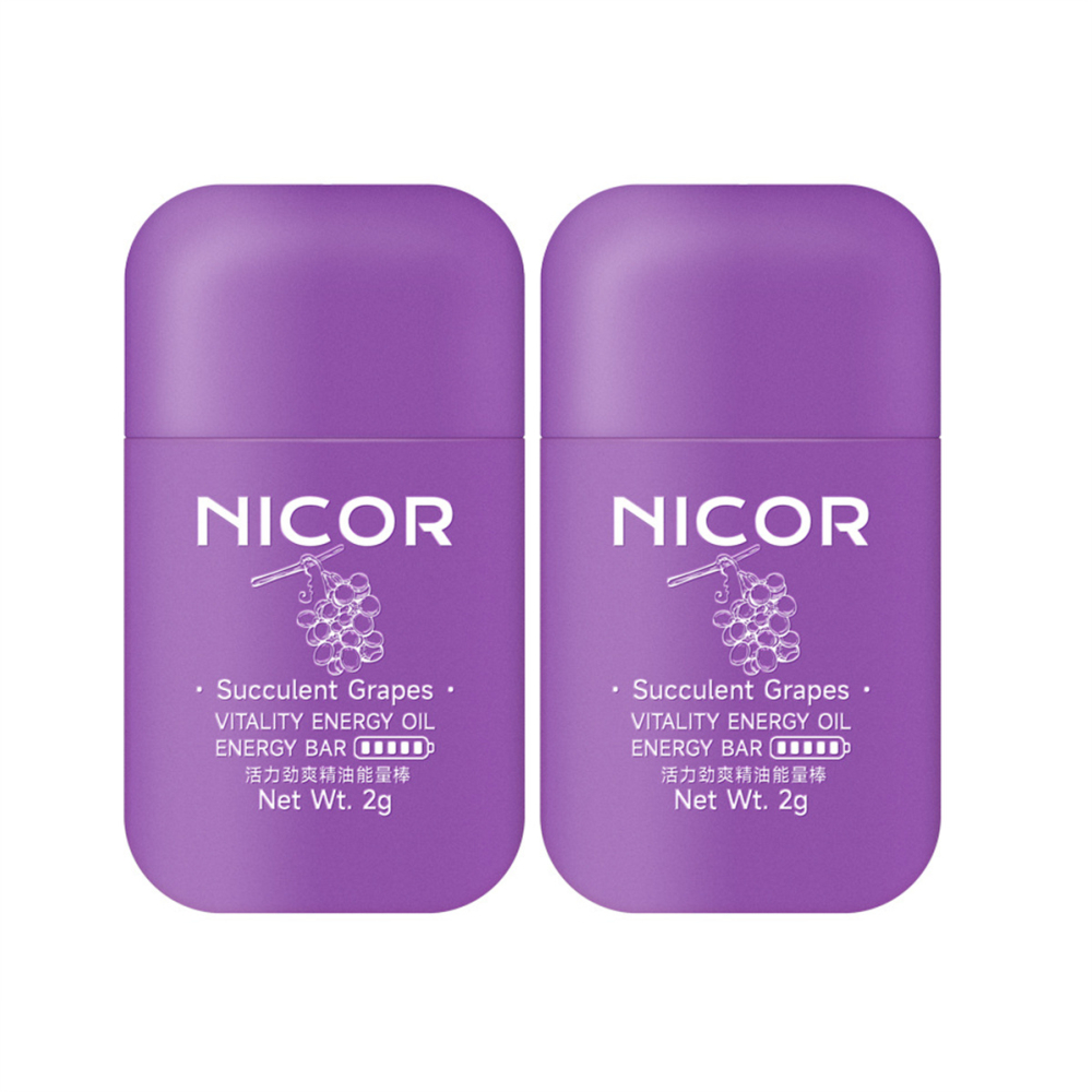 Nicor Liver Cleansing Nasal Herbal Box DoubleHole Energy Bar Energizing ...