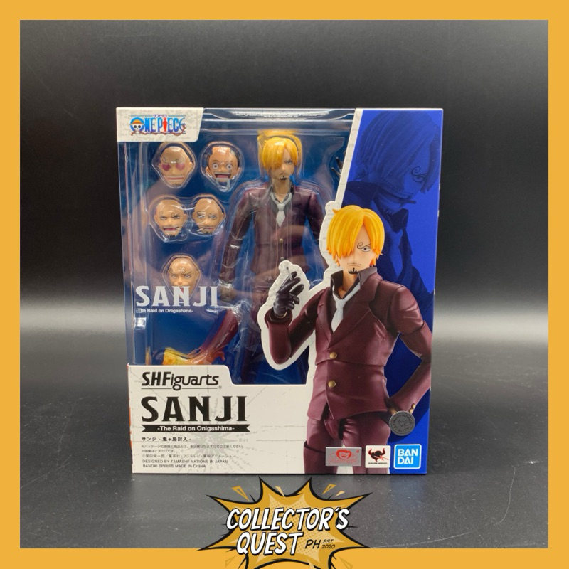 Bandai SHFiguarts One Piece Sanji The Raid on Onigashima Figure ...