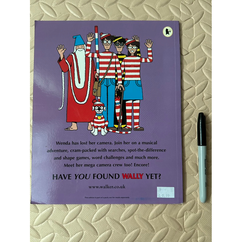 Where’s Wally The Search For The Lost Things Wenda’s Camera (Preloved ...