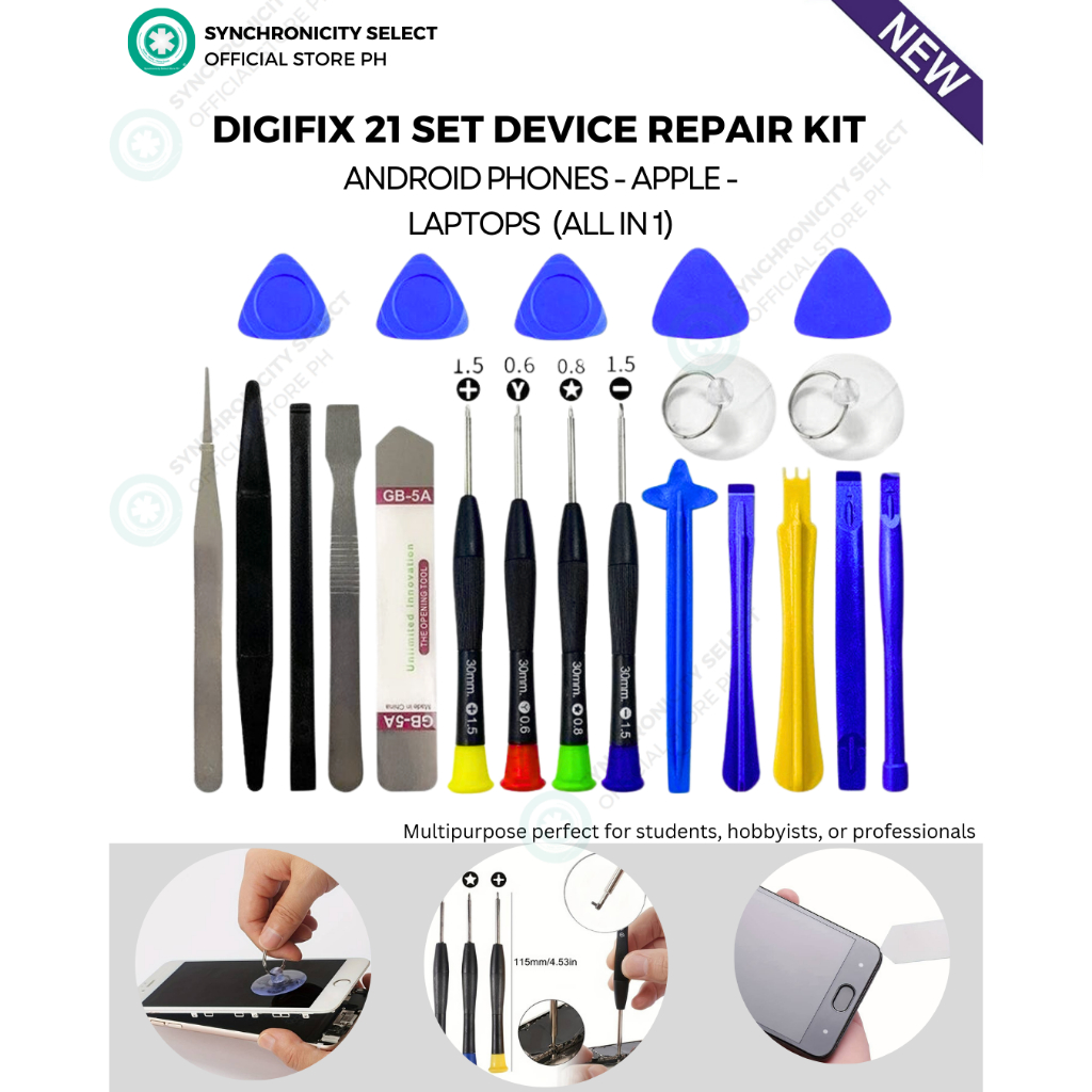 DigiFix 21 Set Device Repair Kit - for Android Phone Apple iPhone ...