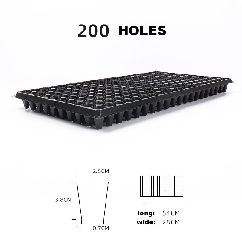 【Seedling Tray】 buy 10 take10 32/50/72/105/128/200 Holes Garden Starter ...