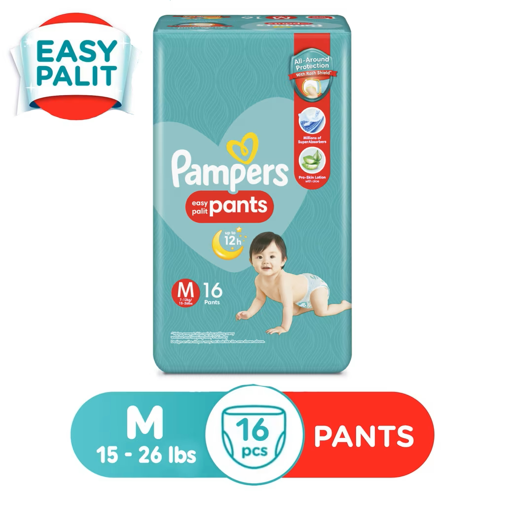 Pampers pants sales medium price