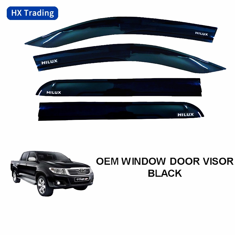 Toyota Hilux Vigo Rain Visor/2011-2015/7th Gen/2nd Facelift/Champ ...