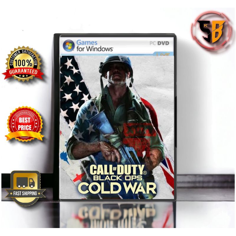PC Laptop Video Game COD BO 4 Call of Duty Black Ops Cold War FPS USB ...