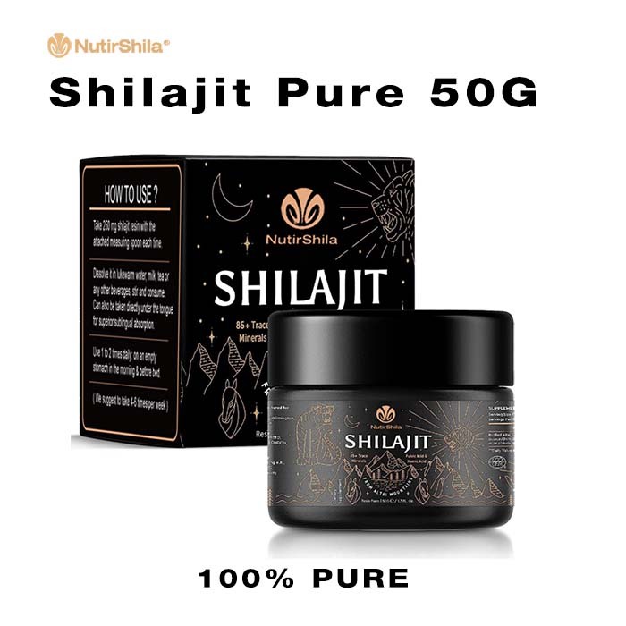 Shilajit Original For Men And Women Pure 50 Grams With Report Fitness ...