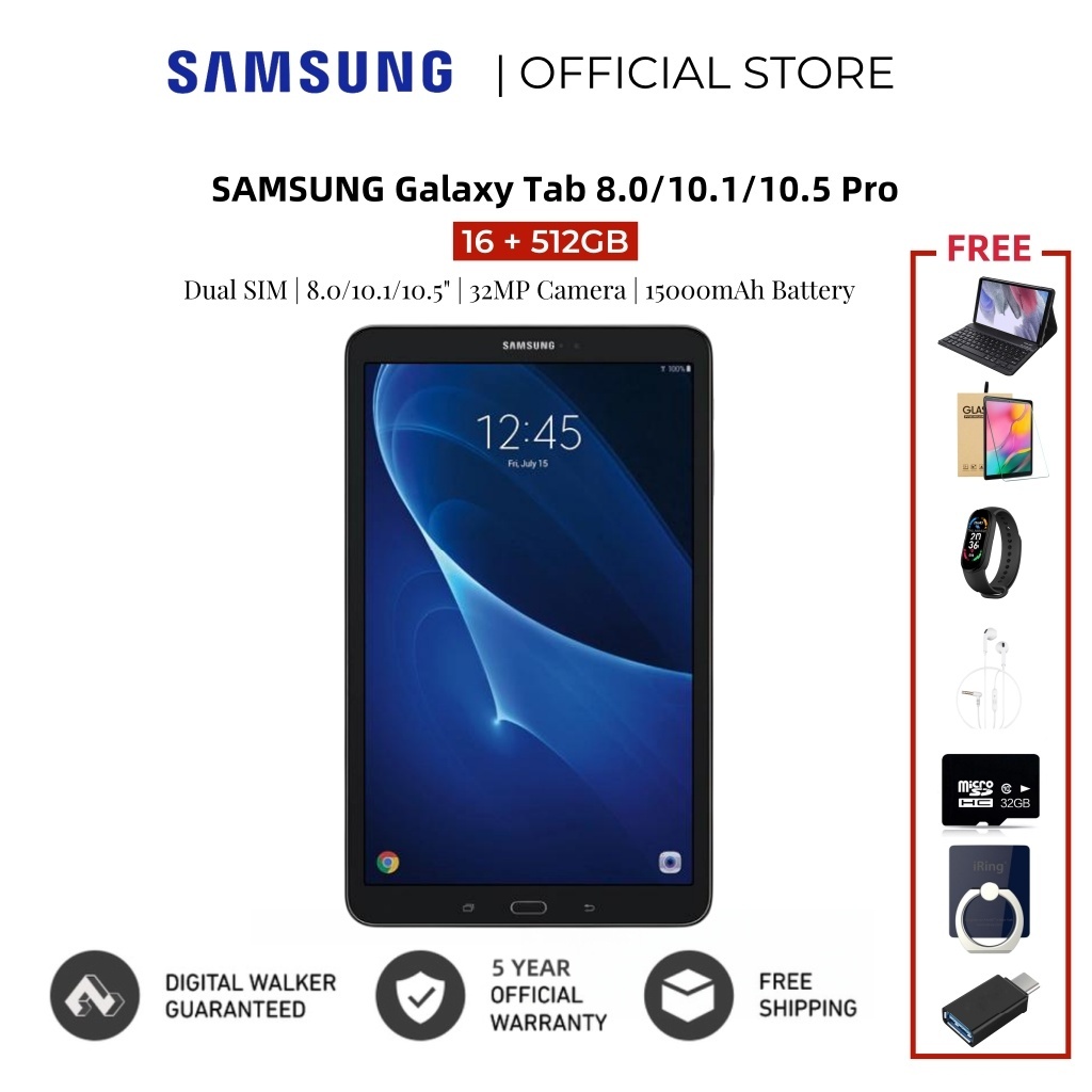 SAMSUNG Galaxy Tab 8.0/10.1/10.5 Pro inch 4G Classroom HD Tablet