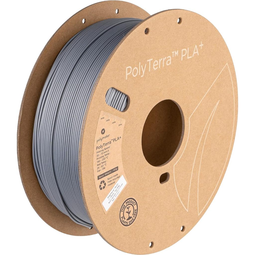Polymaker PolyTerra Matte PLA Filament (1.75mm & 2.85mm EcoFriendly