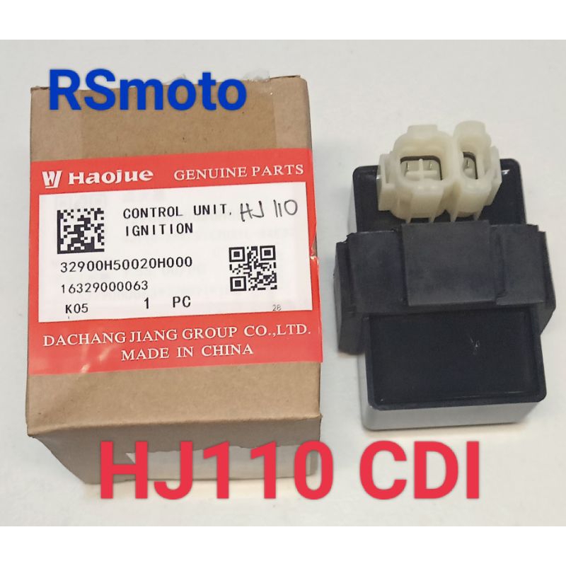 CDI for Haojue Lucky 110,HJ 110 (ORIGINAL) | Shopee Philippines