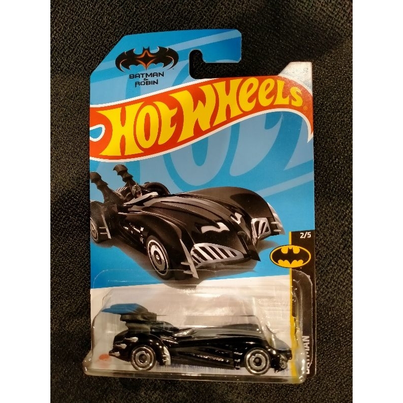 Batman & Robin Batmobile Hotwheels 