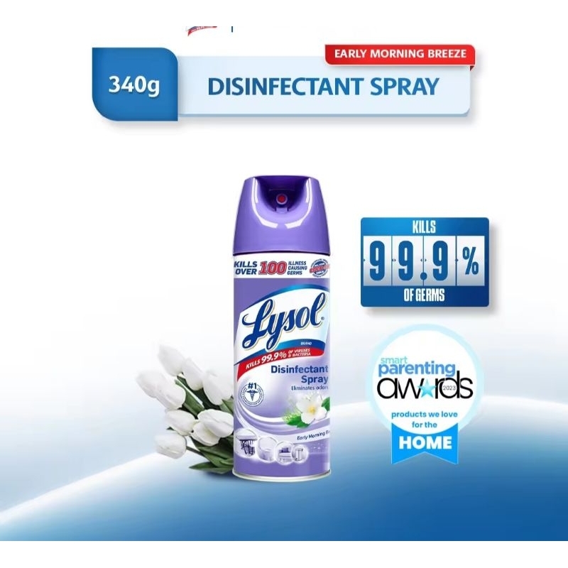 Lysol Disinfectant Spray Early Morning Breeze 340g Shopee Philippines 8419