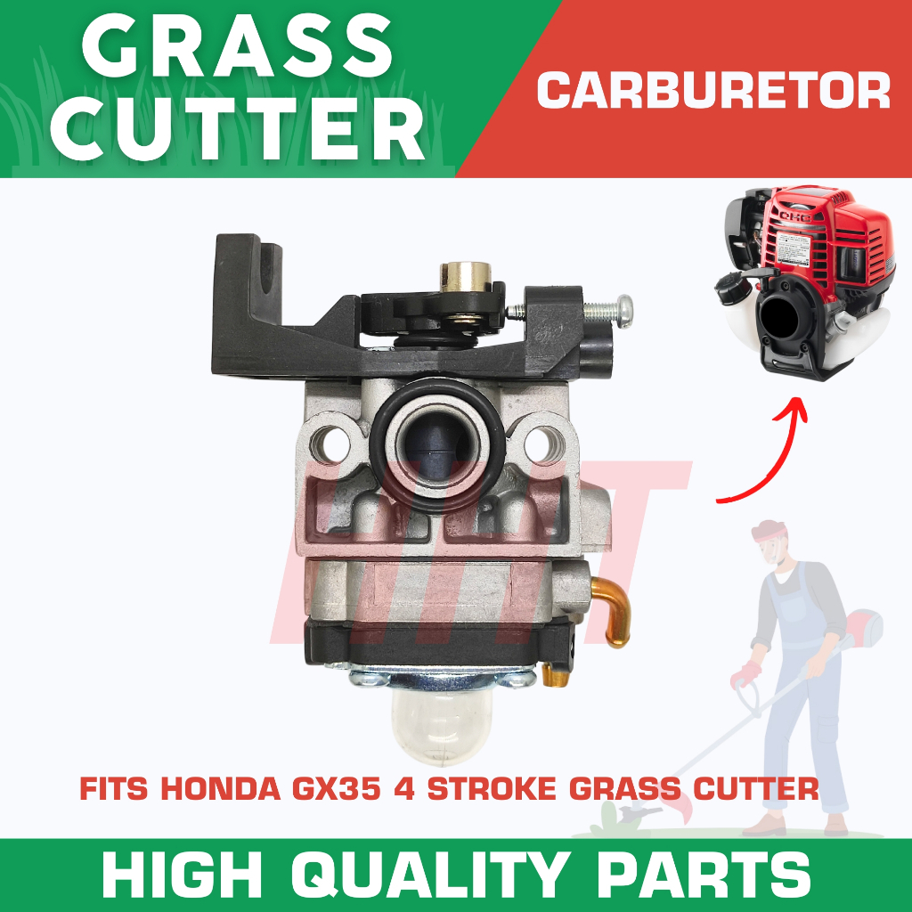 Gx35 Carburetor Fits Honda Grass Cutter Carburator 4 Stroke Grass Cutter Accessories Parts Mower