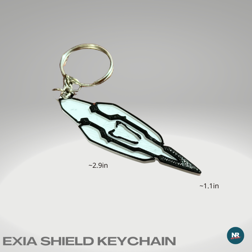 Exia Gundam Shield Keychain Gundam Gunpla 3DP 3D Printed | Shopee ...