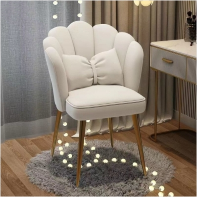Nordic chairs, light luxury, high-end, modern, minimalist, integrated chairs, makeup chairs ...