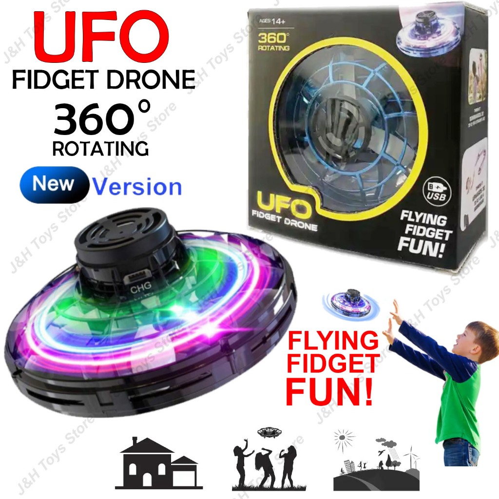 Gyrosphere Flying Ball Flying Spinner Gyro Flying Top Ufo Magic Ball