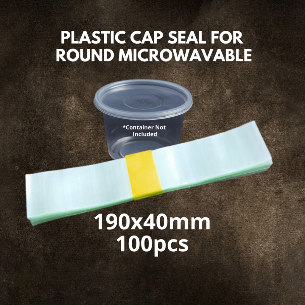 Shrink Wrap Bands For Bottles & Jars - 200 Pieces 5.3x1.1 Inch Heat Shrink Seals