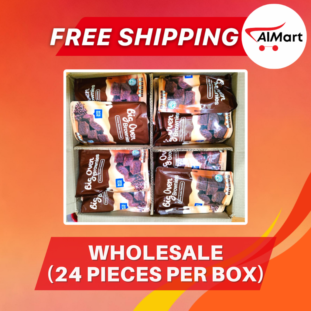 WHOLESALE! BIG OVEN BROWNIES (180 GRAMS) (24 PIECES PER BOX