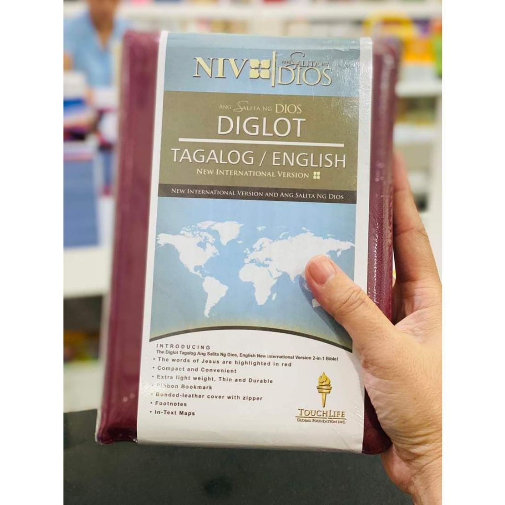 PCBS NIV - Ang Salita ng Dios DIGLOT Tagalog/English | Shopee Philippines