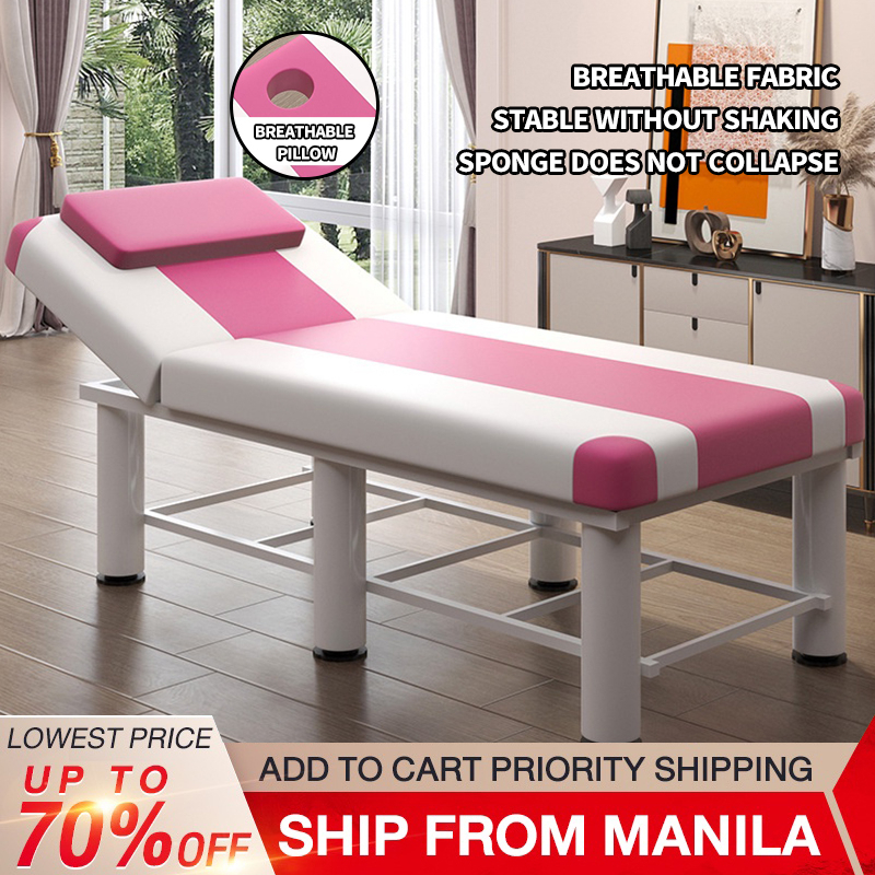 BAIERDI Folding beauty bed beauty salon special massage bed massage bed