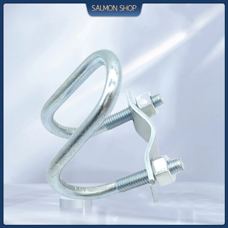 5pcs Double U-shaped Clamp Cross Bolt Pipe Buckle For Greenhouse ...