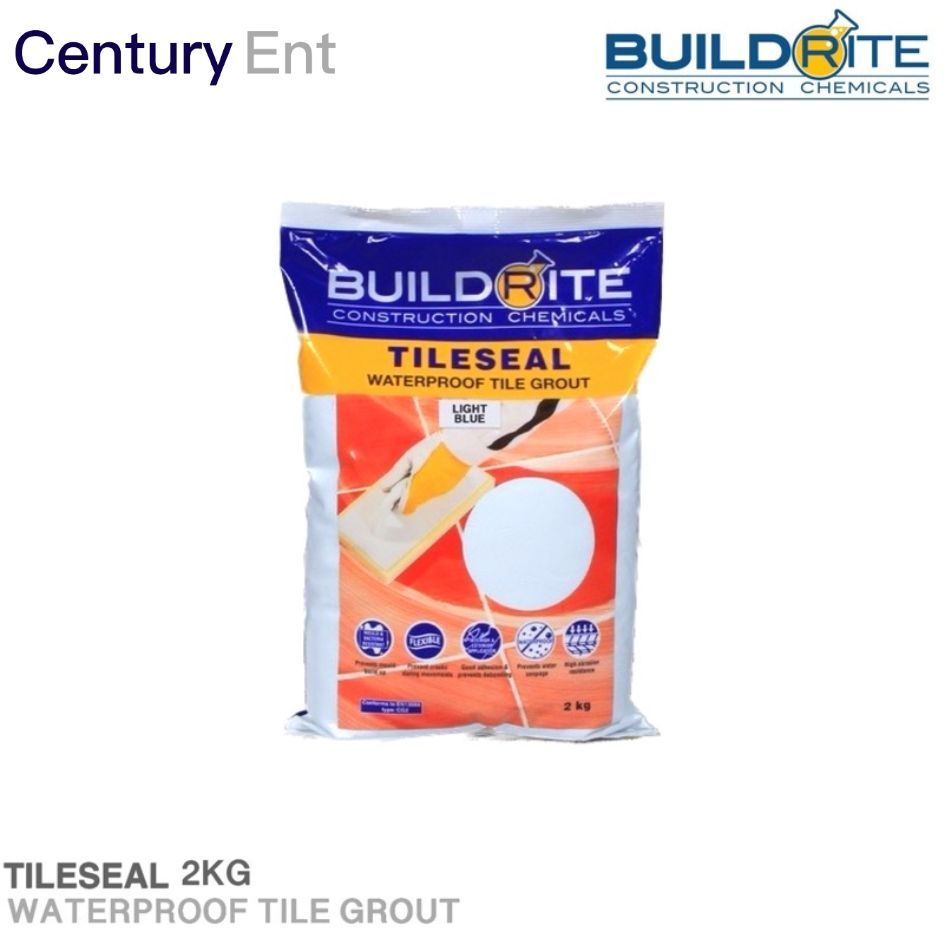 2KG | BUILDRITE Waterproof Tile Grout | Tile Seal | Sold Per 2Kg Bag ...