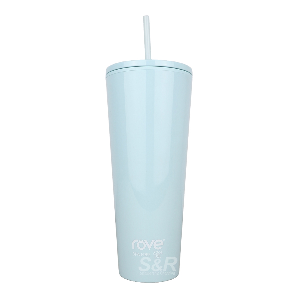 Rove Water Tumbler With Straw 0.95L