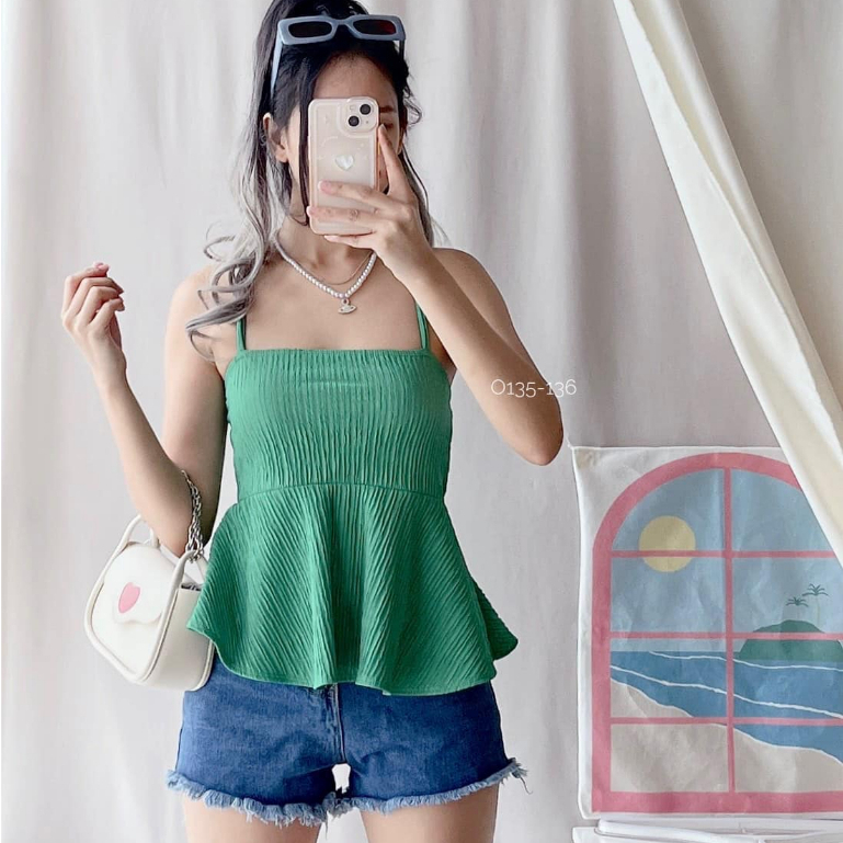 Betty Strappy Peplum /Fit Small To Medium | Genelle23 | Shopee Philippines