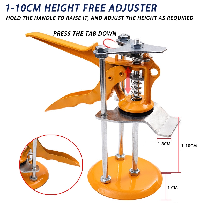 Manual Tile Locator Wall Tiles Regulator Height Adjustment Positioner ...