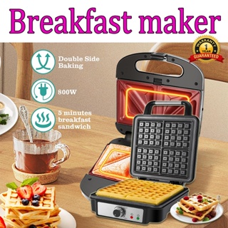 Pancake Maker Pan Electric Waffle Maker Machine Breakfast Machine Non-stick  Multifunctional Kitchen Small Appliance Eggs